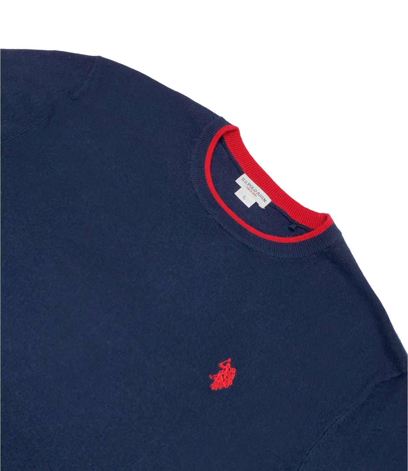 Pullover ALF blu con logo rosso