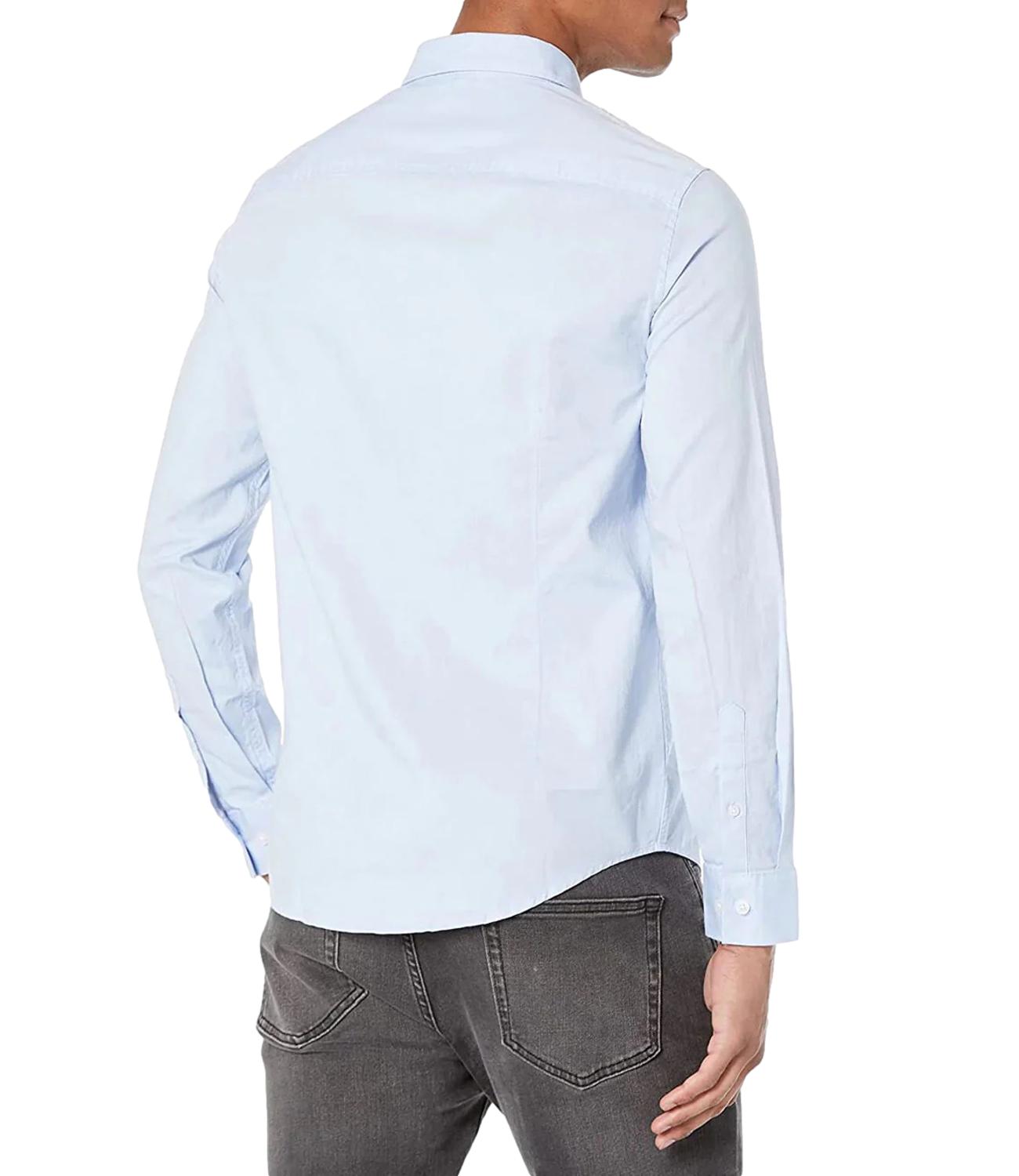 Camicia light blue oxford Armani Exchange