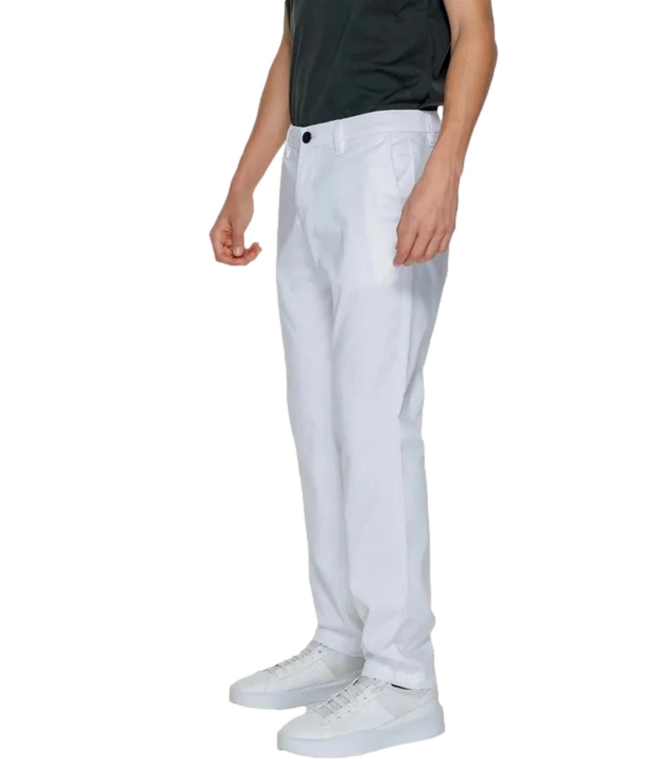 Pantalone AX bianco in cotone