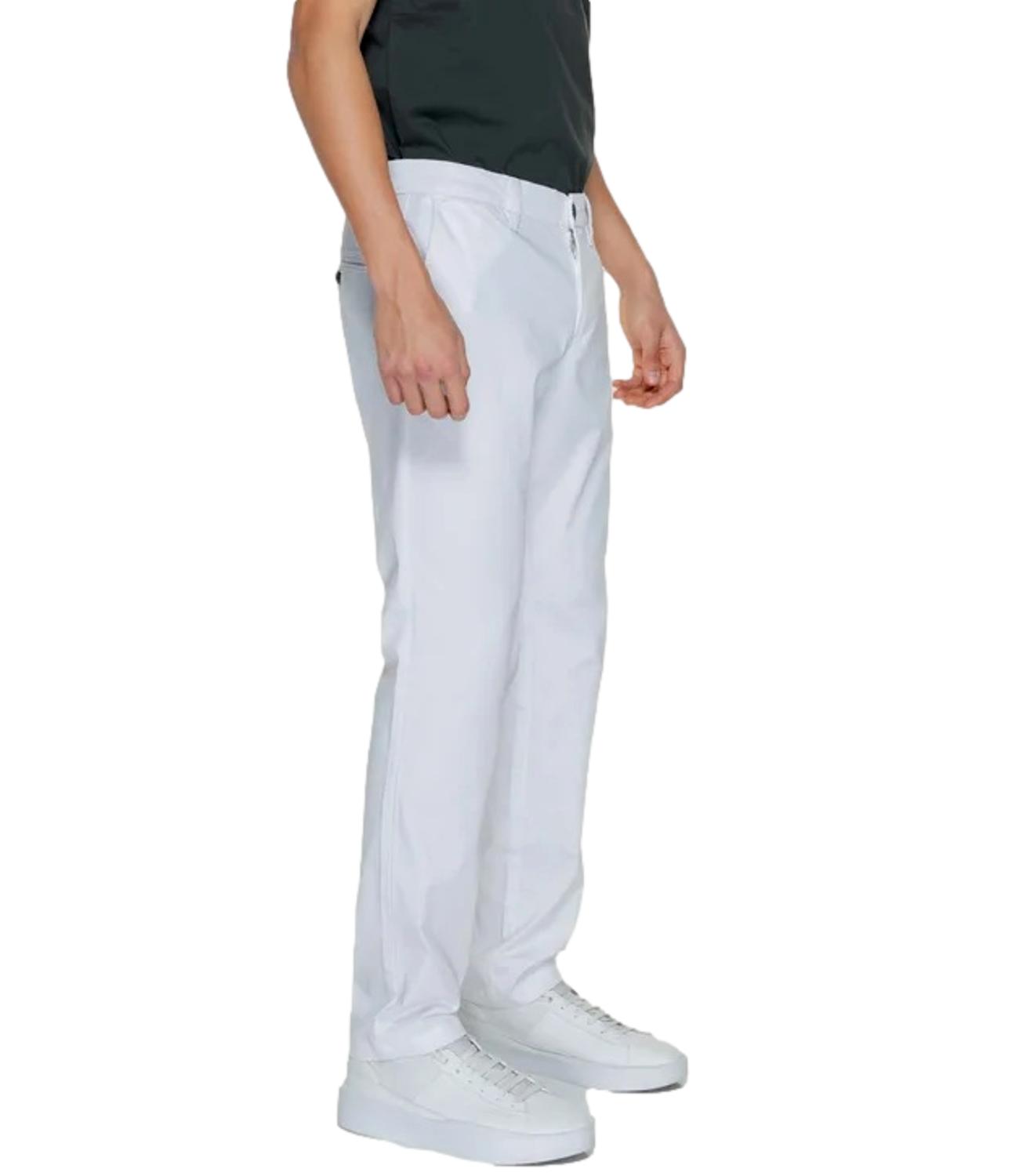 Pantalone AX bianco in cotone