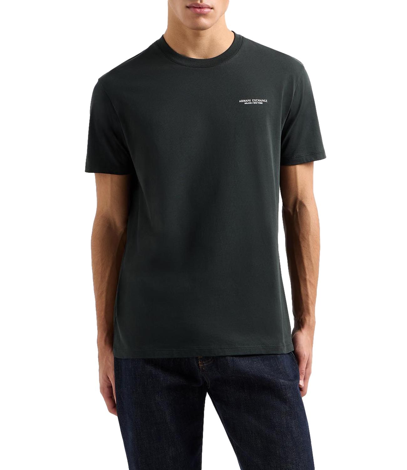 T-shirt Armani Exchange verde jet