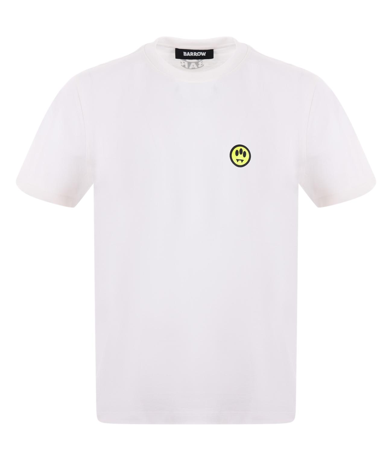 Jersey t-shirt bianca logo piccolo