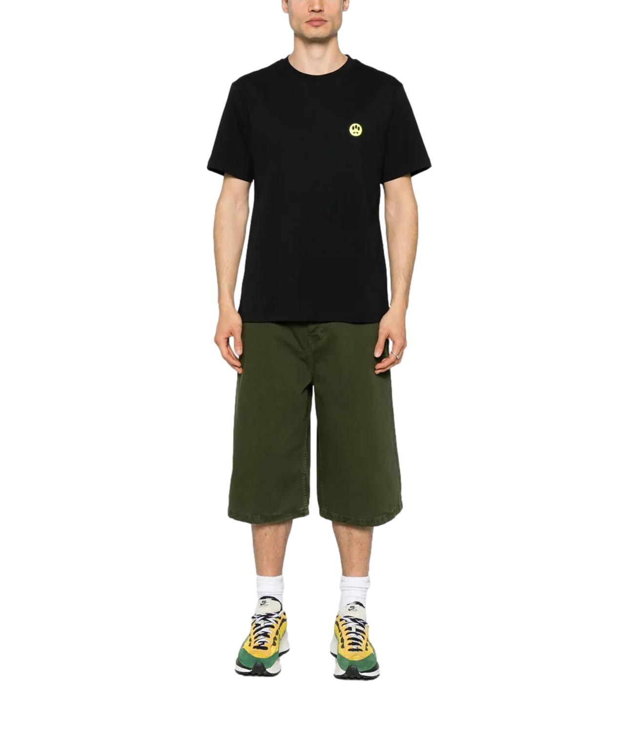 Jersey t-shirt nero logo piccolo