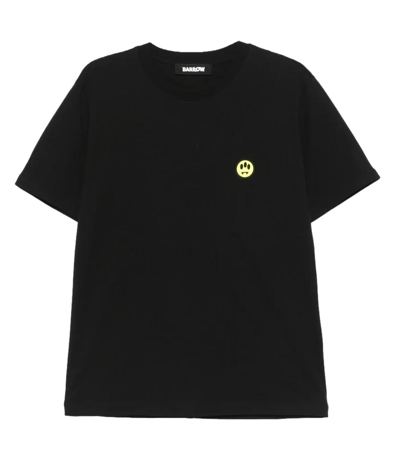 Jersey t-shirt nero logo piccolo