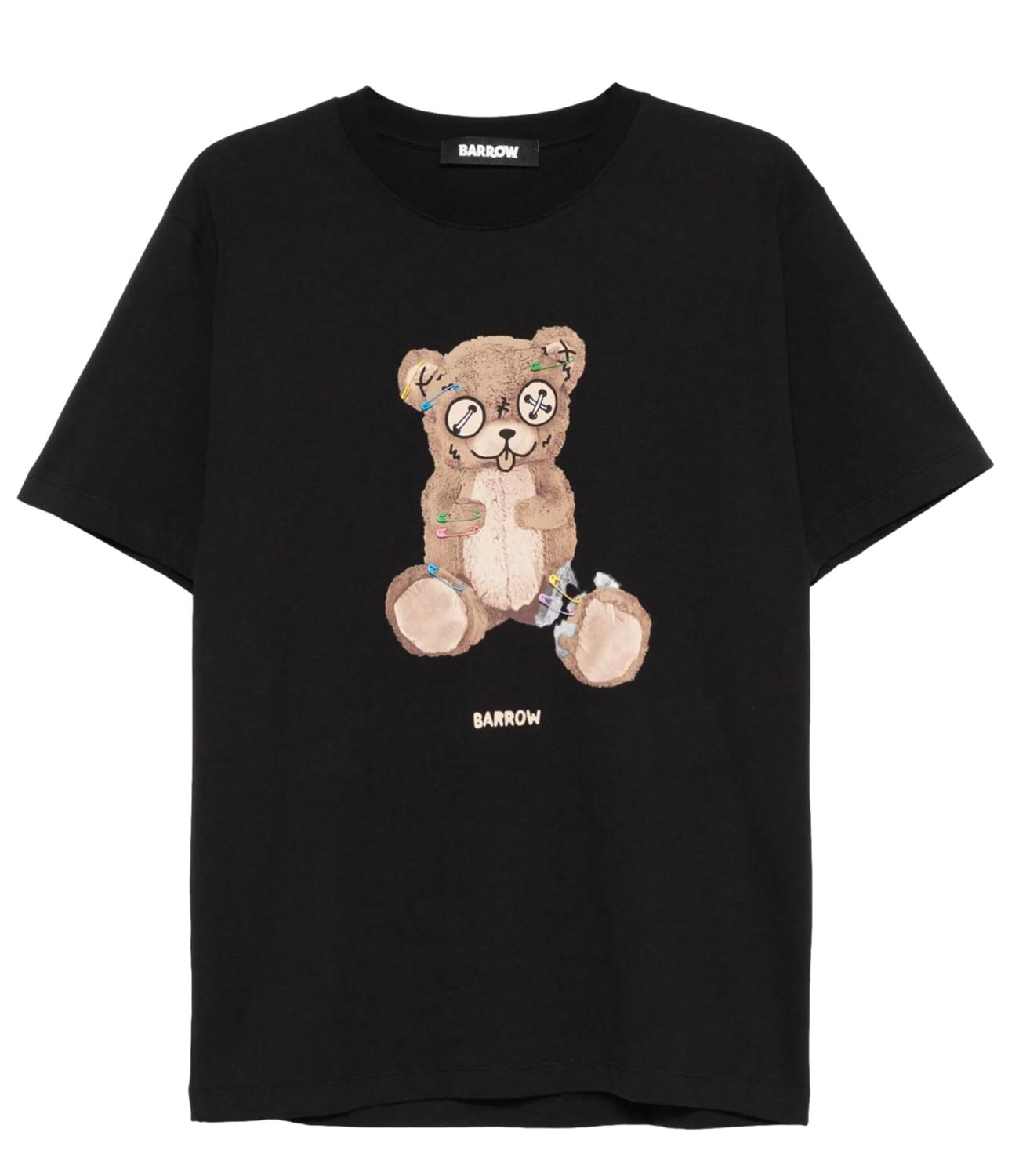 Jersey t-shirt bear black