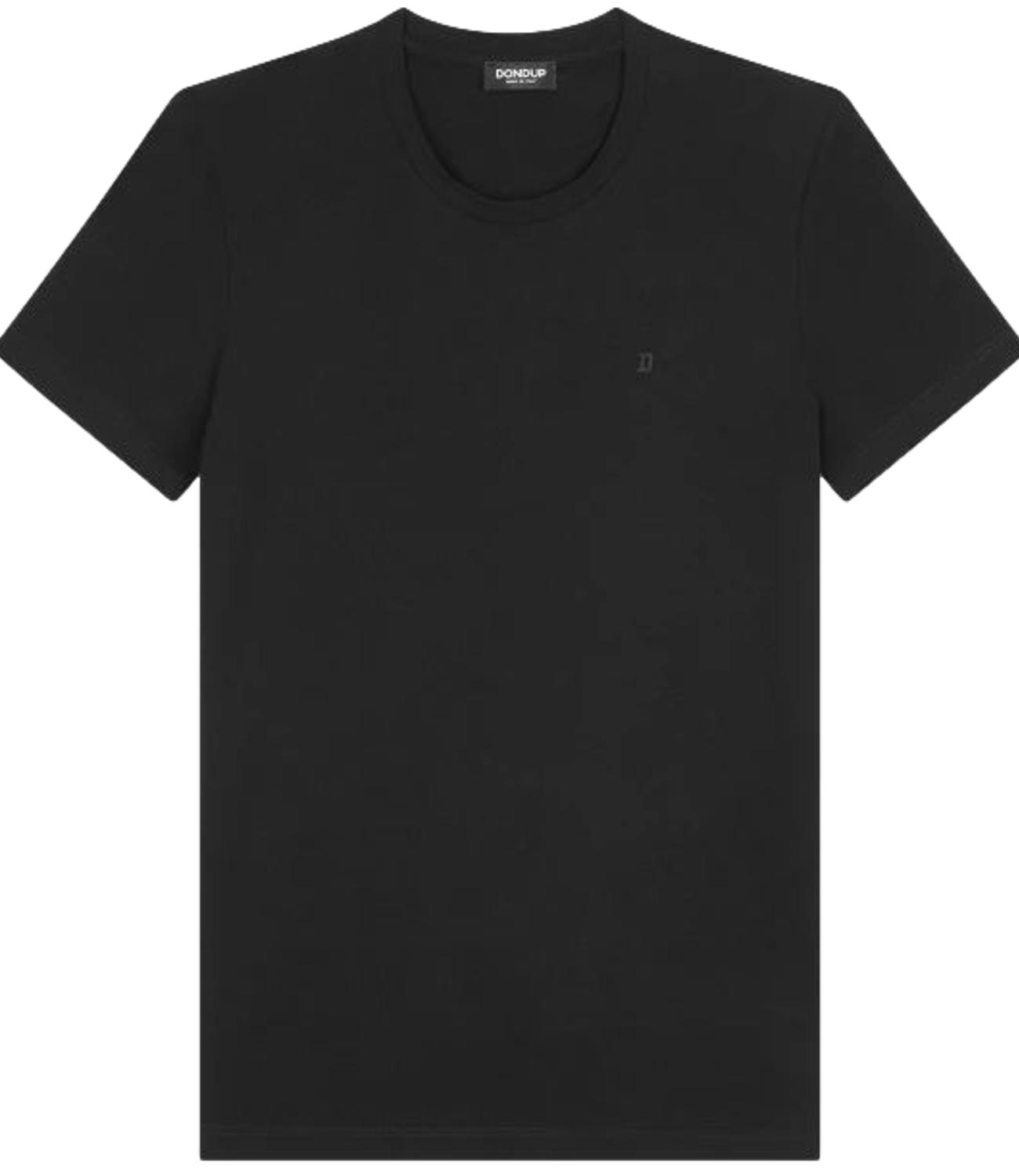 Dondup T-shirt Nera Uomo