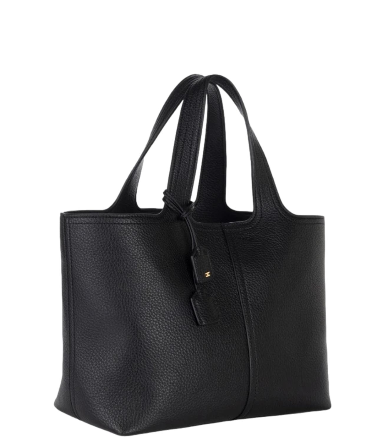 Elisabetta Franchi borsa nera donna grande