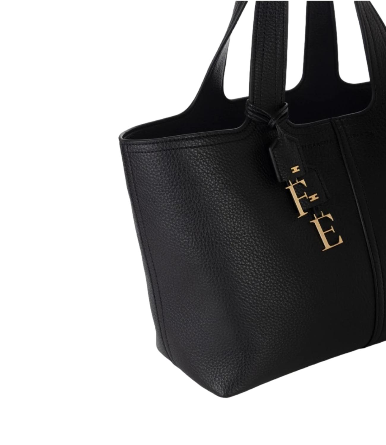 Elisabetta Franchi borsa nera donna grande