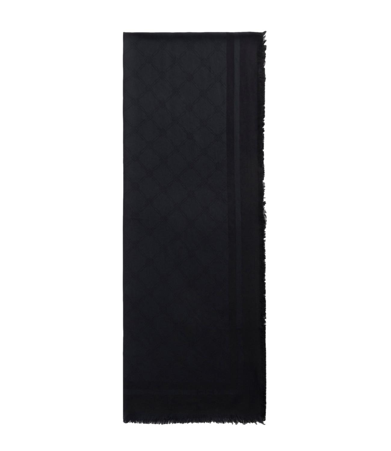 Elisabetta Franchi sciarpa/foulard nera donna