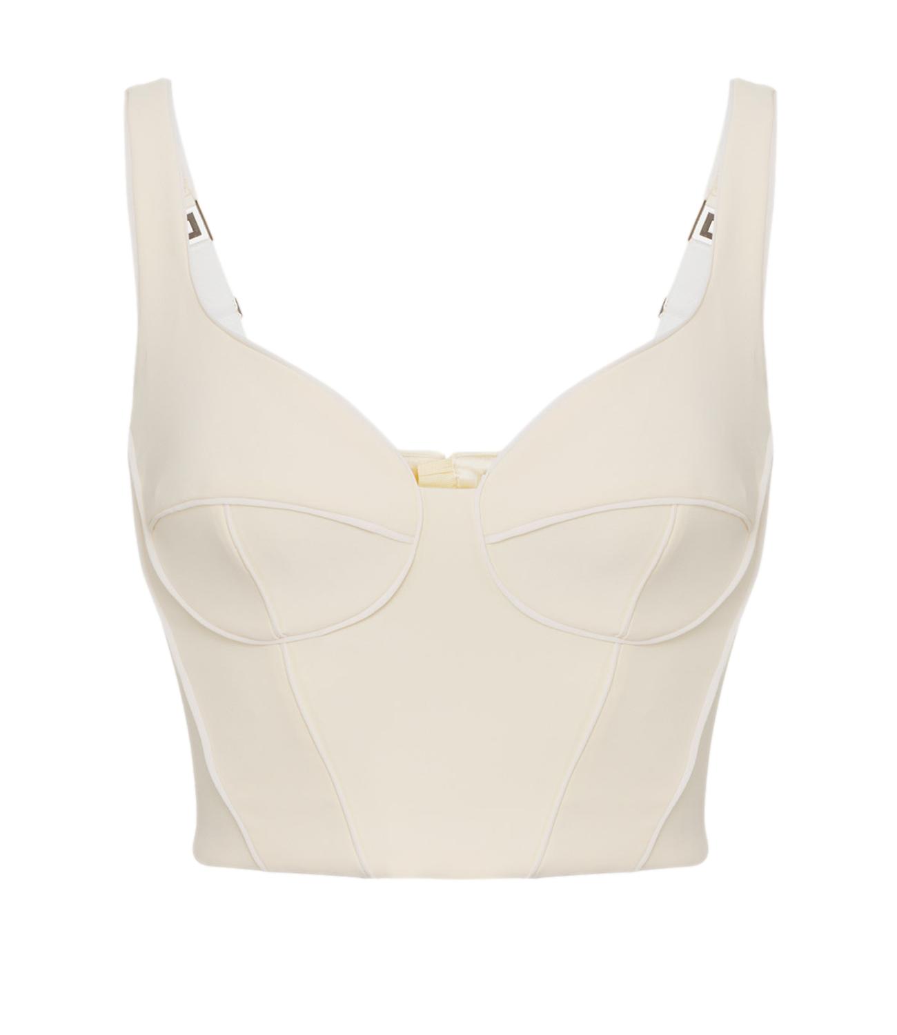 Elisabetta Franchi top lemonade/burro donna