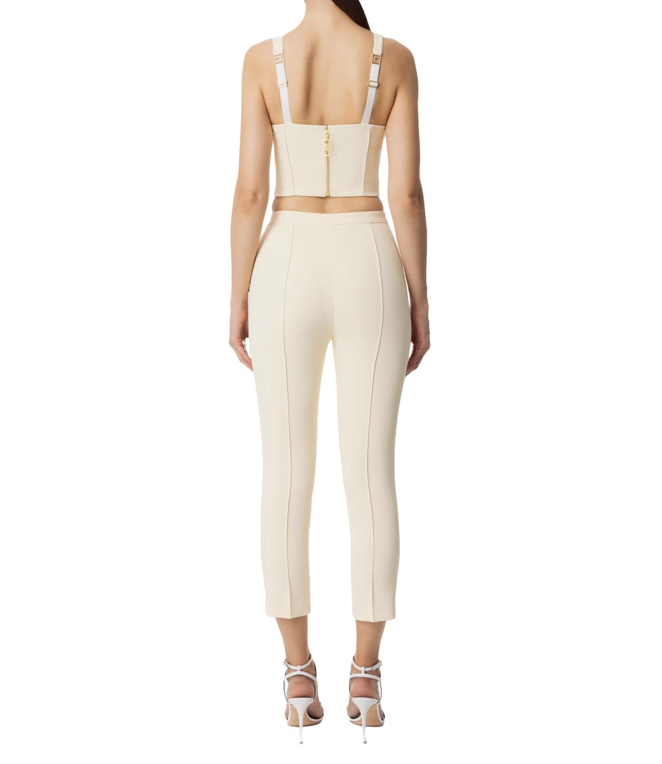 Elisabetta Franchi top lemonade/burro donna