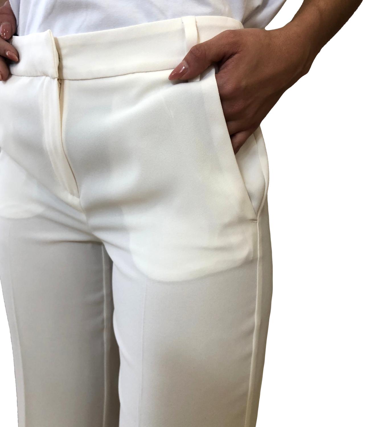 Emme Marella Pantaloni Domez Perla Donna