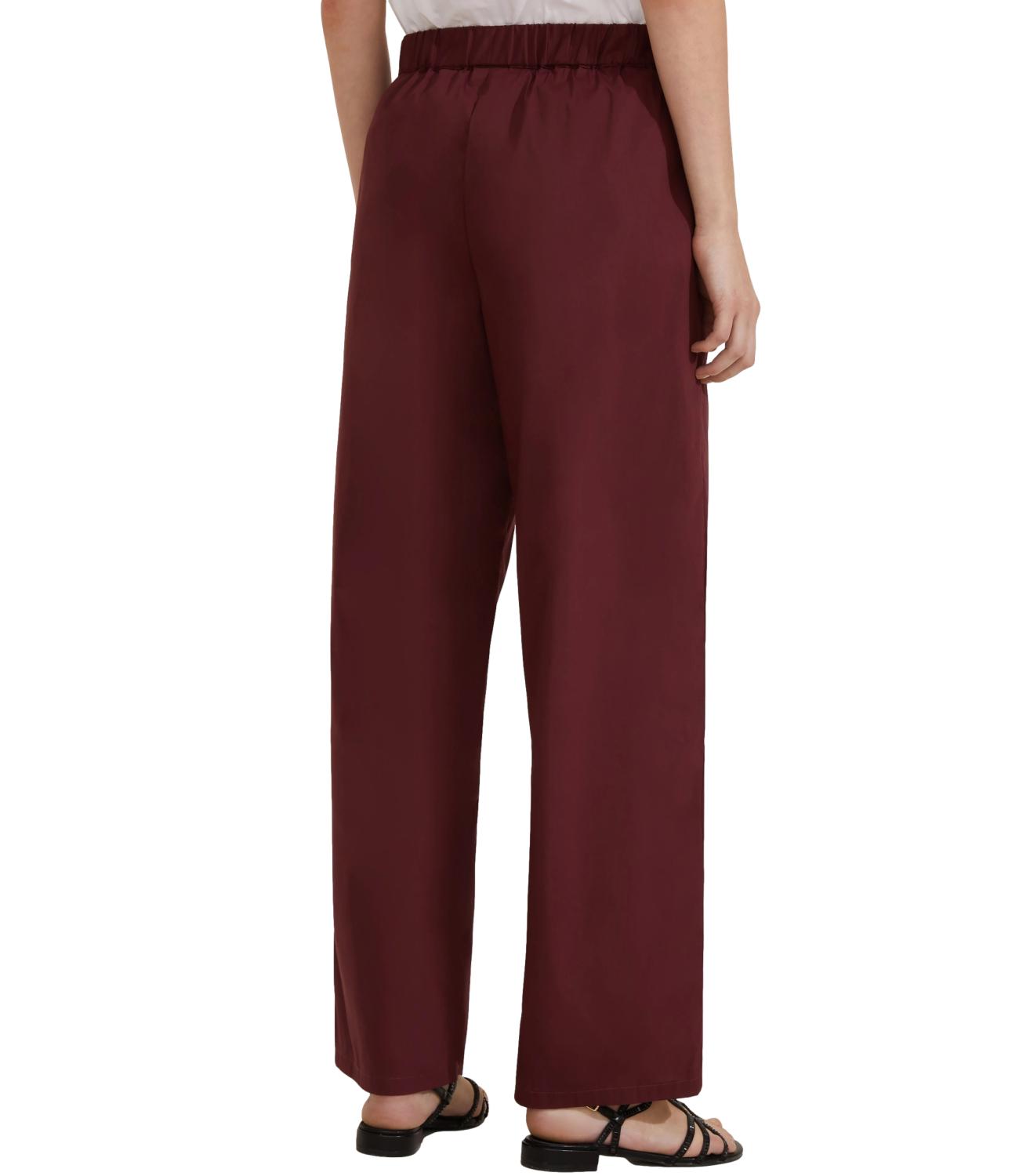 Emme Marella Pantaloni Riserva Bordeaux Donna