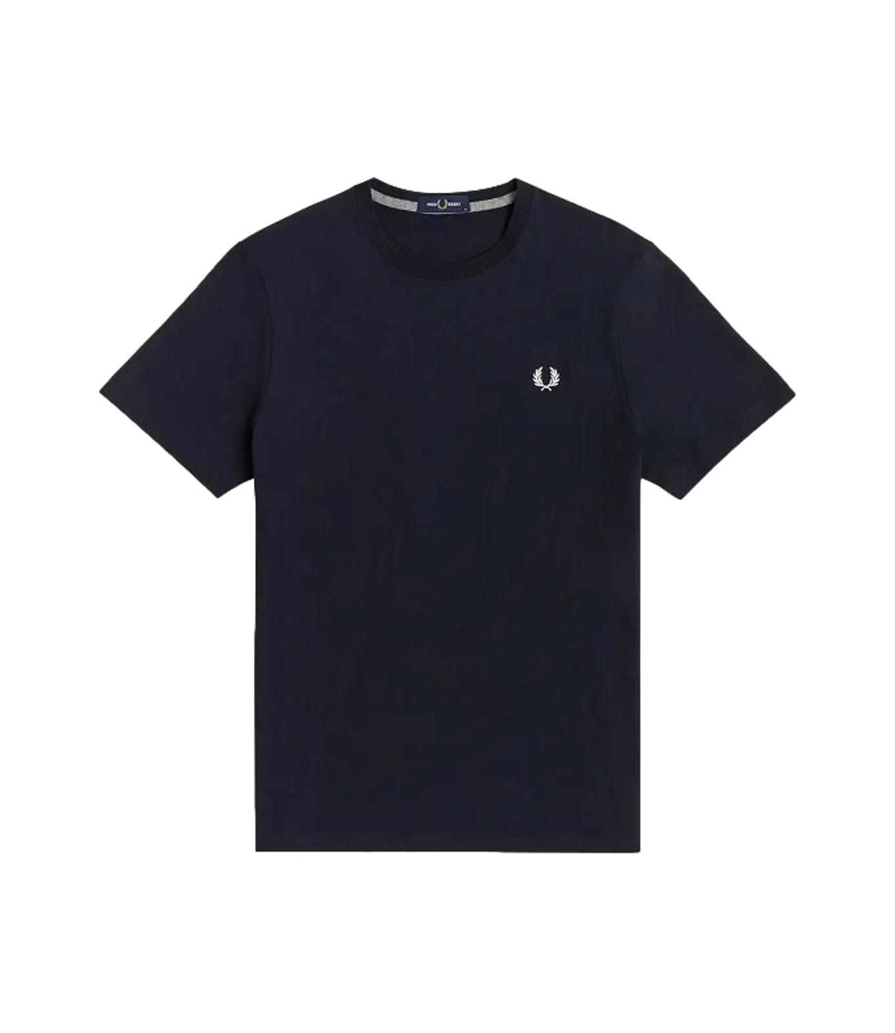 T-shirt Fred Perry crew neck girocollo blu