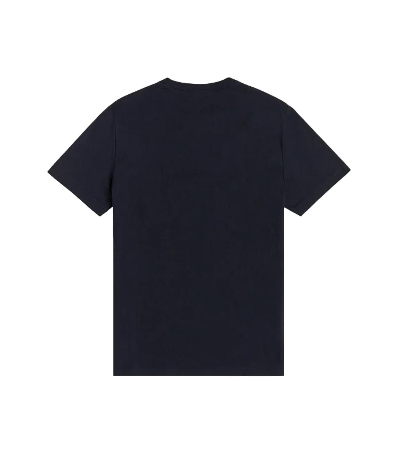 T-shirt Fred Perry crew neck girocollo blu