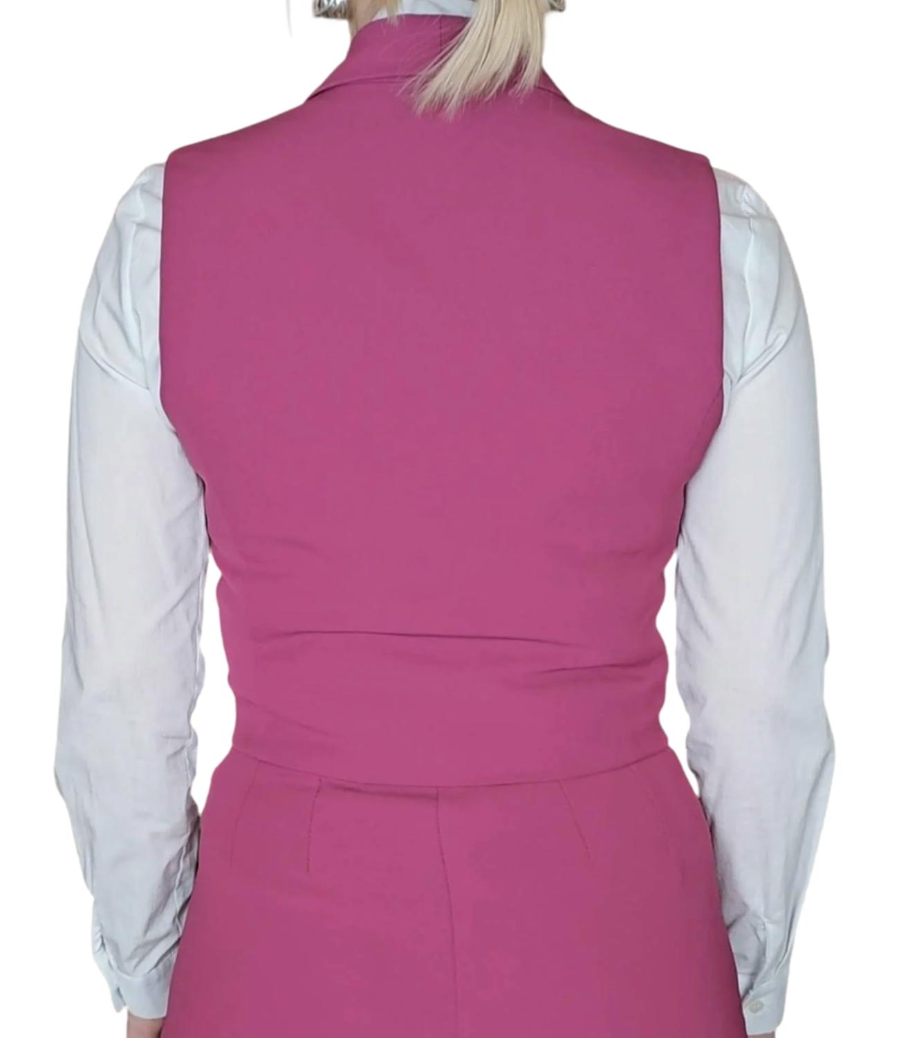 Imperial Gilet Magenta Donna