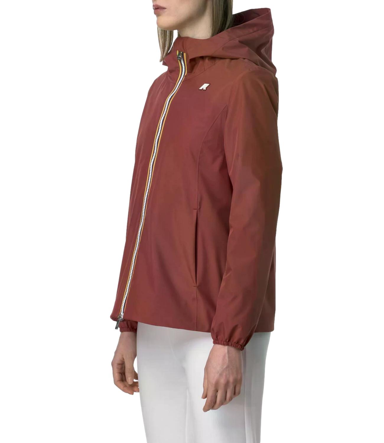 K-way Marguerite stretch poly jersey red brownish