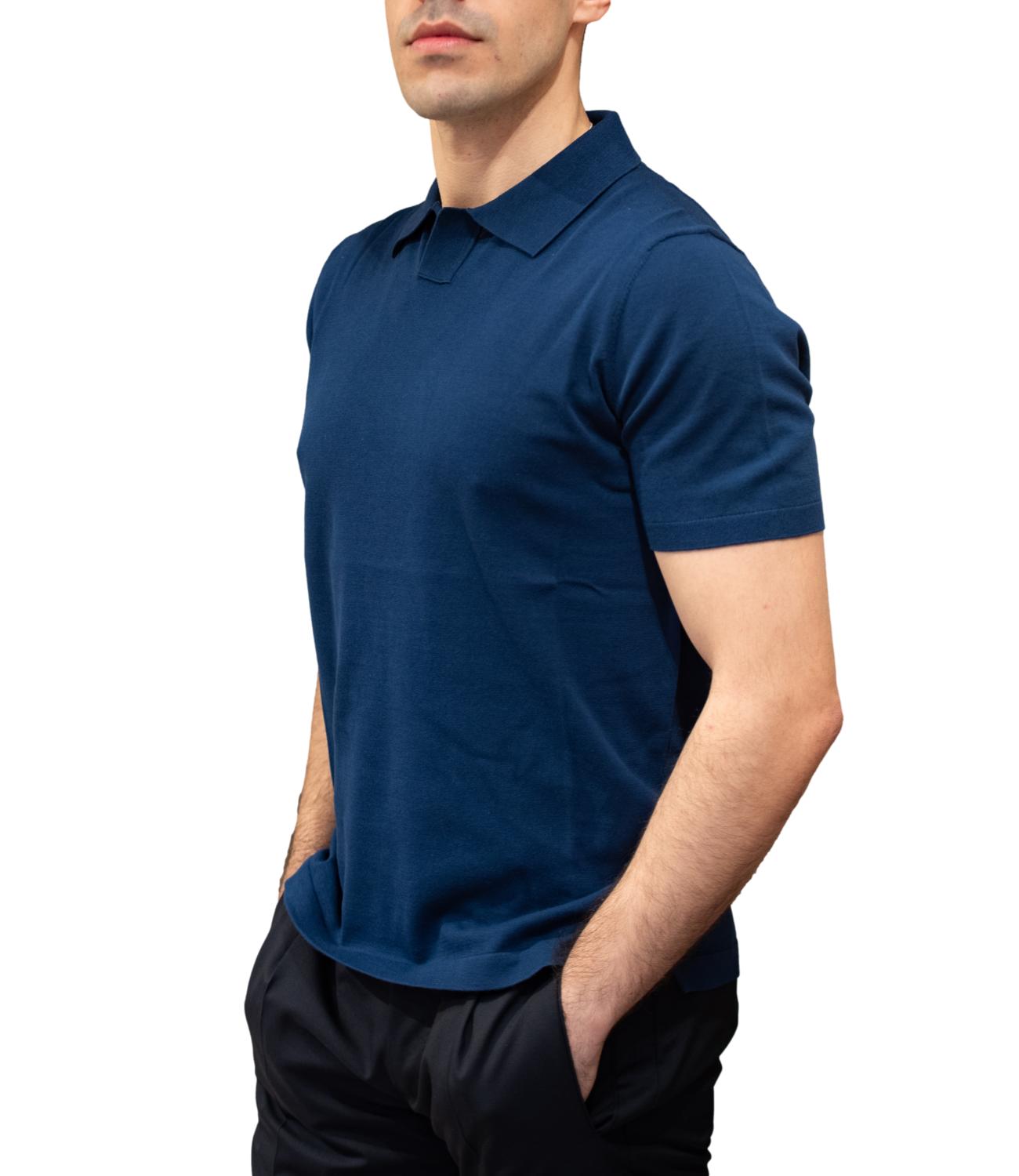 Polo skipper blu