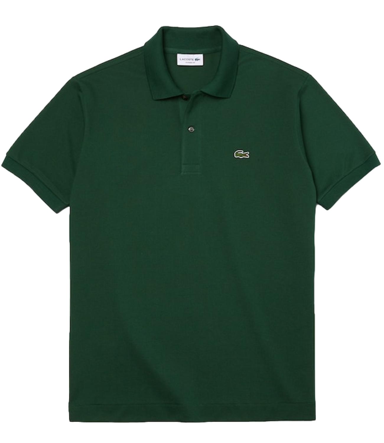 Polo Lacoste uomo Verde 1212 132 in pique