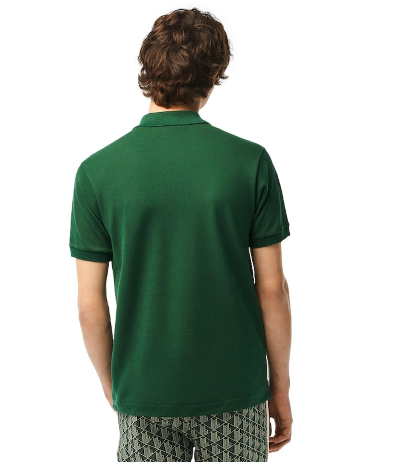 Polo Lacoste uomo Verde 1212 132 in pique