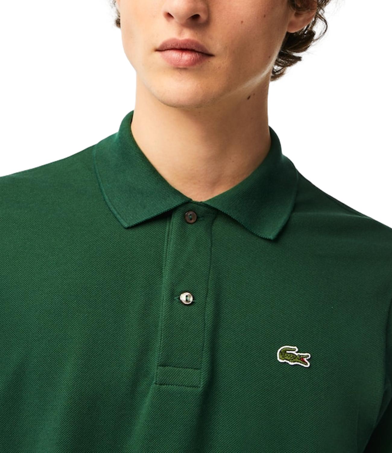 Polo Lacoste uomo Verde 1212 132 in pique