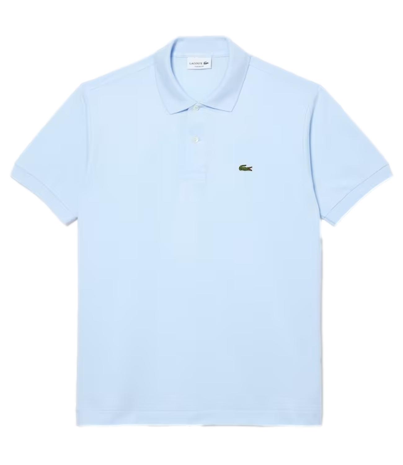 Polo Lacoste uomo celeste chiaro 1212 T01