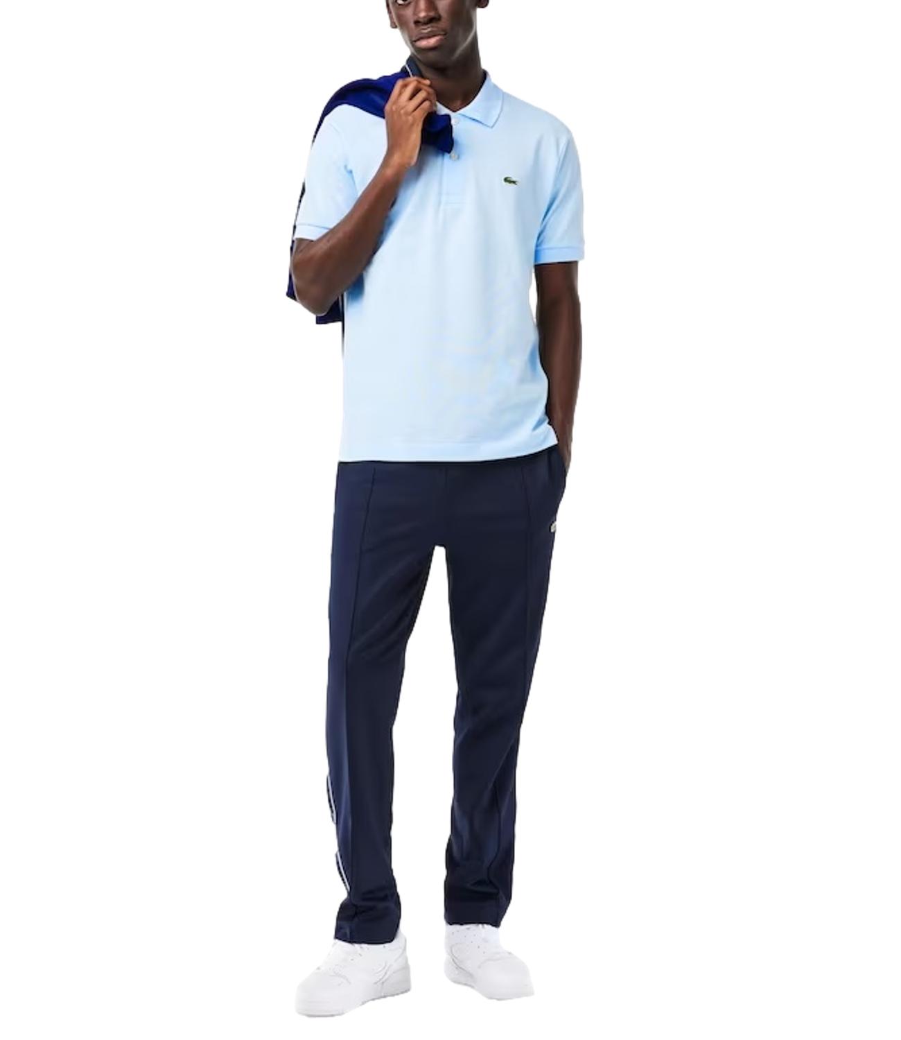 Polo Lacoste uomo celeste chiaro 1212 T01