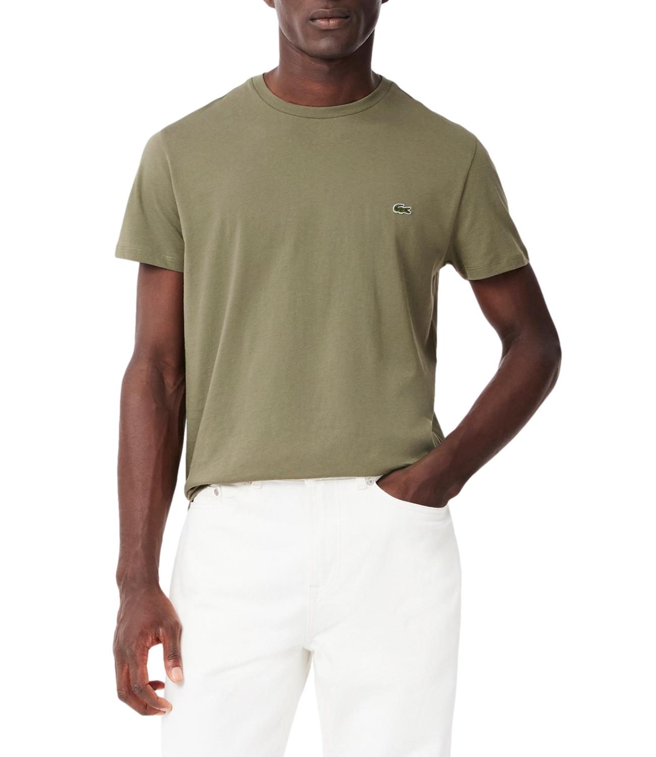 Lacoste T-SHIRT Verde Militare Uomo