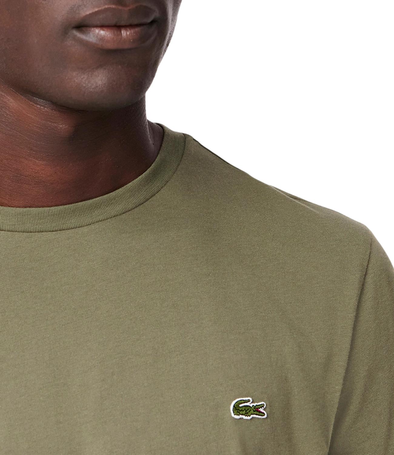 Lacoste T-SHIRT Verde Militare Uomo