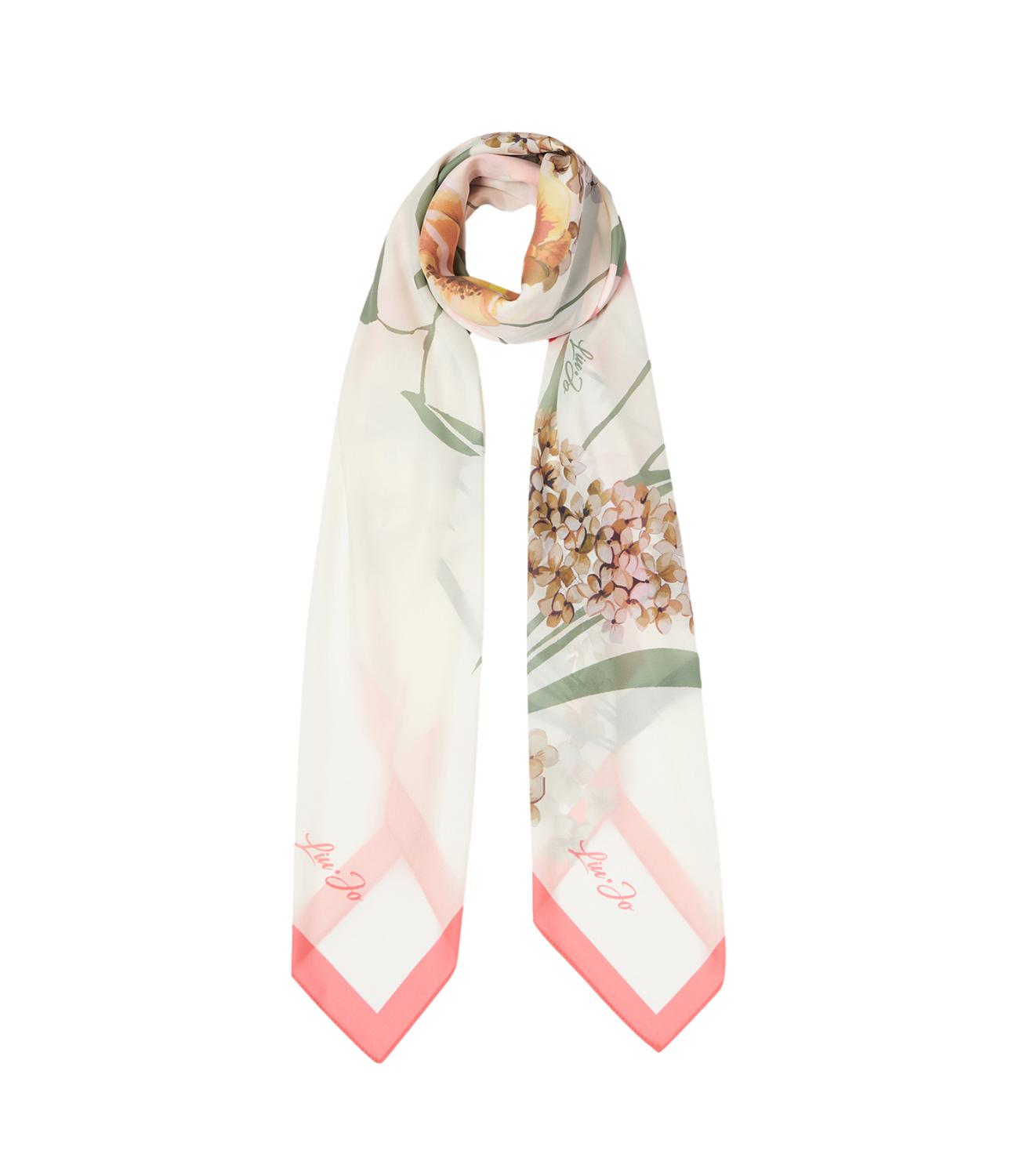 Liu Jo Foulard bianco a fiori donna