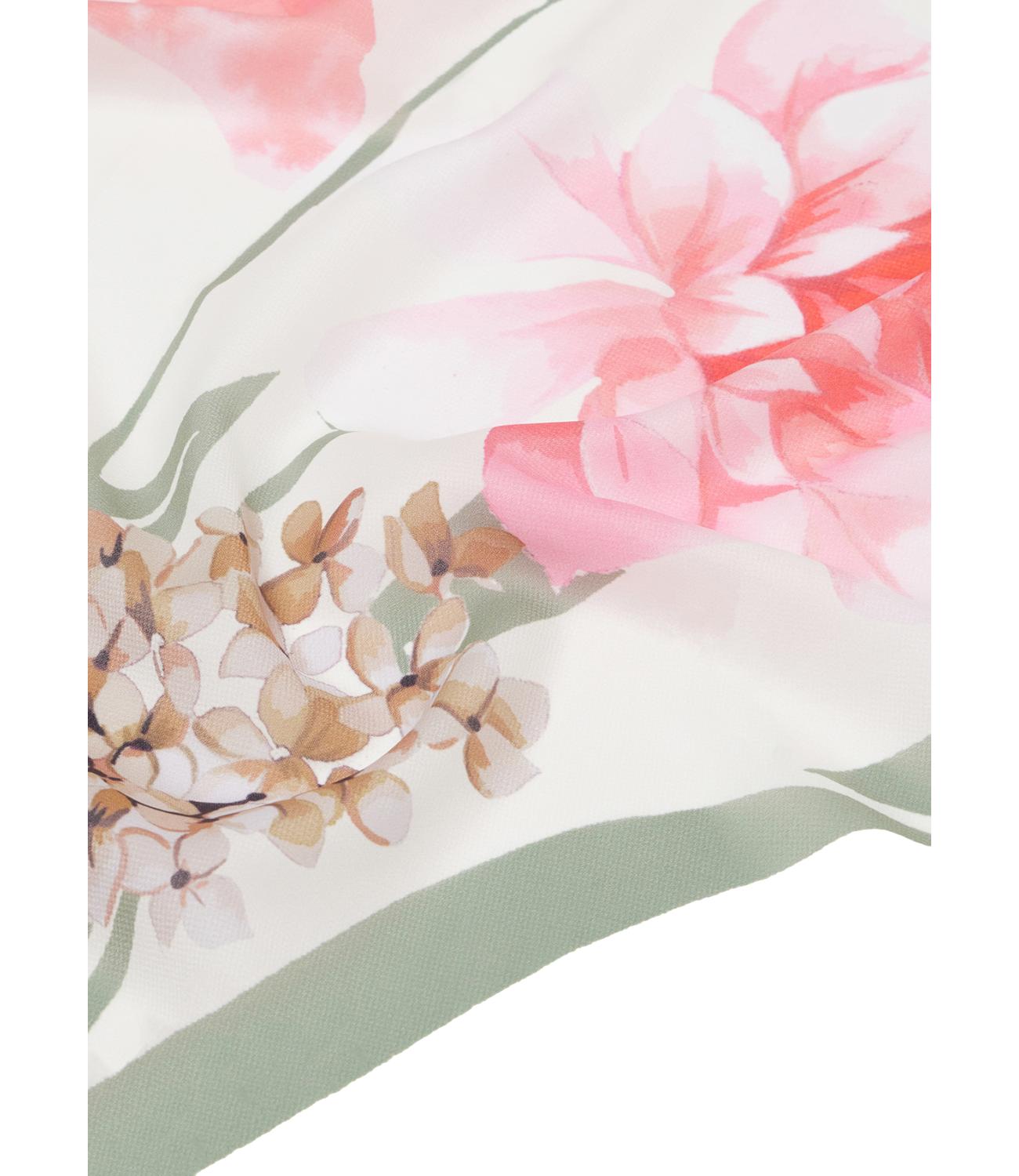 Liu Jo Foulard bianco a fiori donna