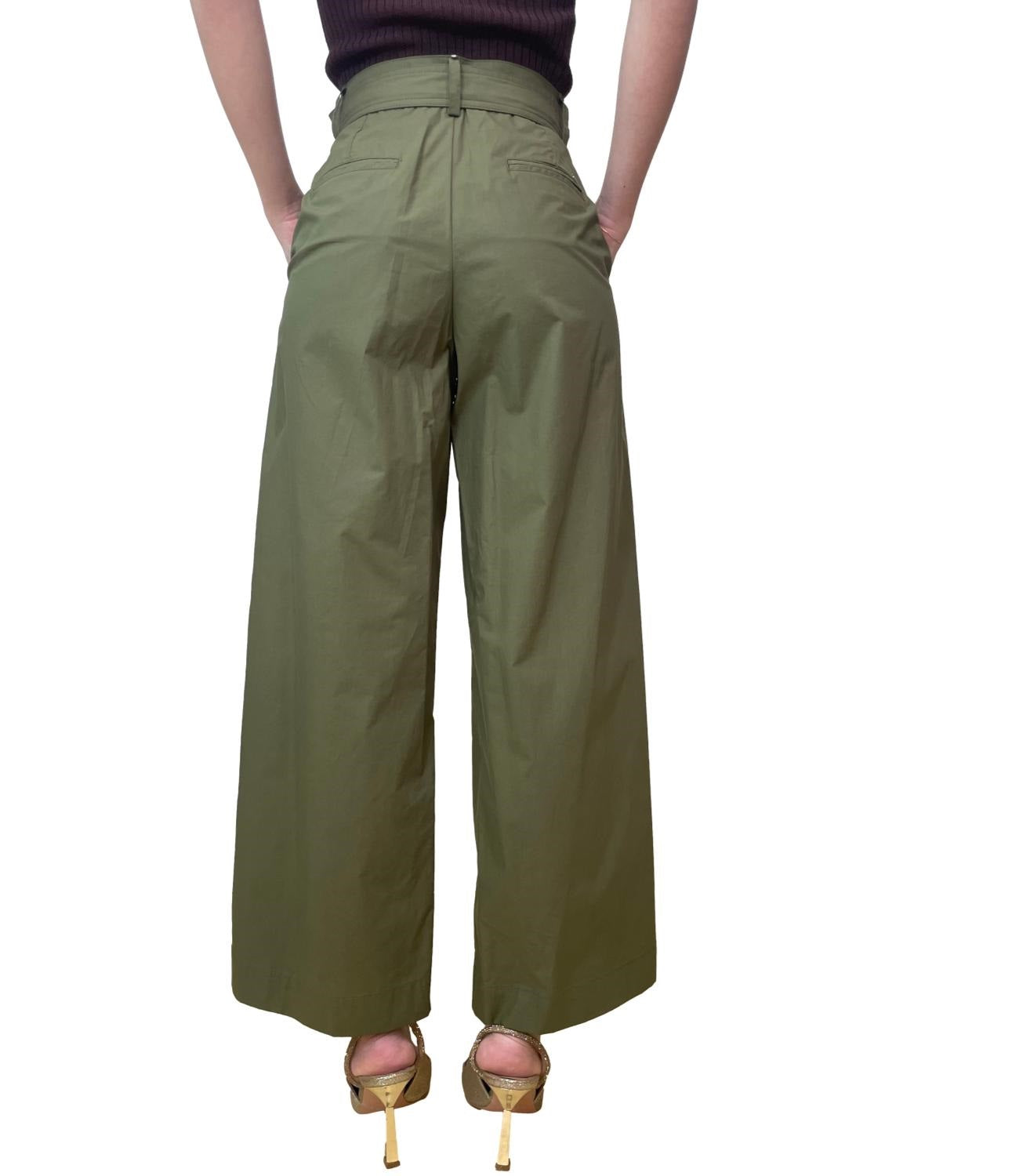 Liu Jo Pantaloni Verde Donna