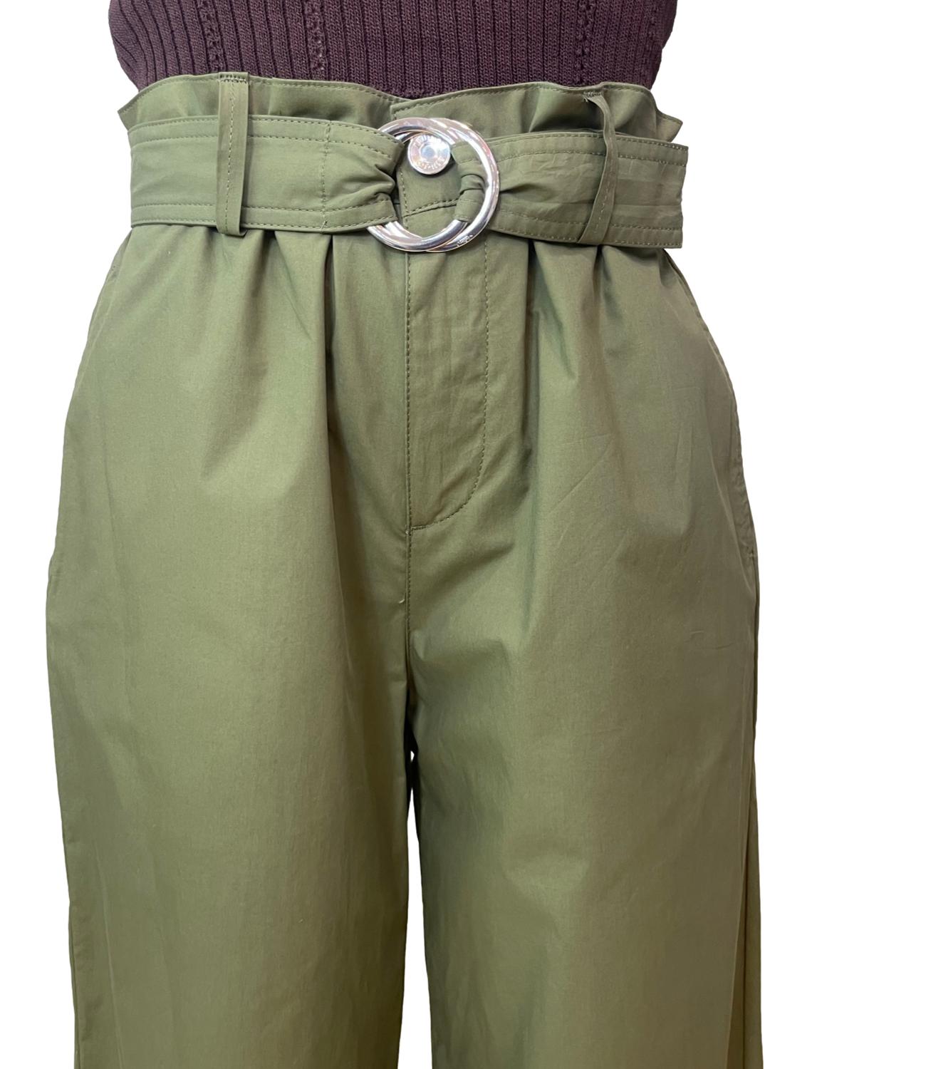 Liu Jo Pantaloni Verde Donna