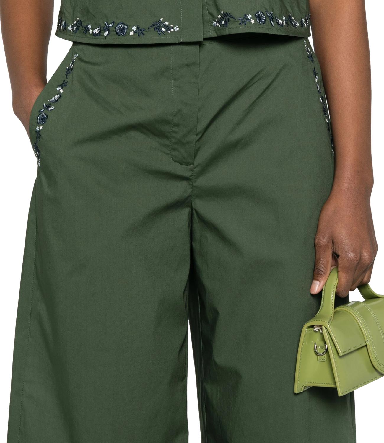 Marella Pantalone Orano Verde Donna