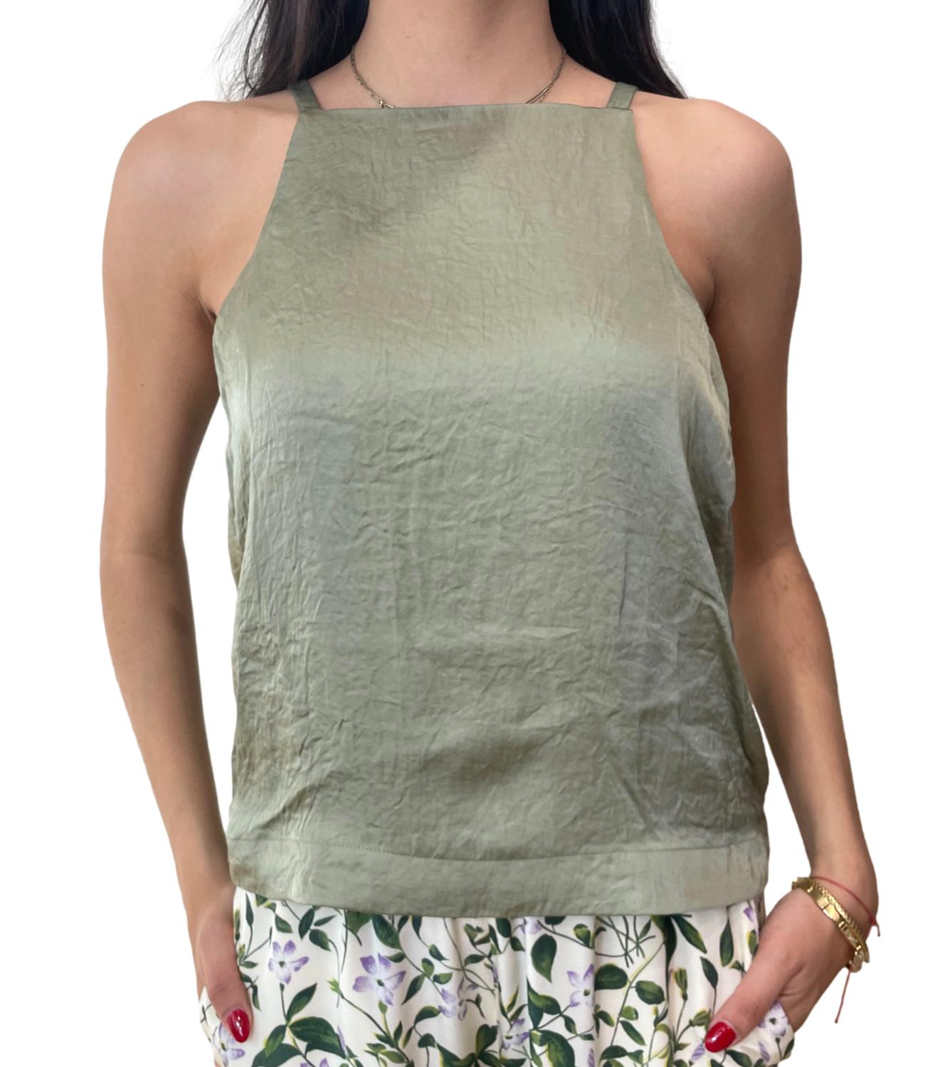 Marella Top Sfinge Verde Donna