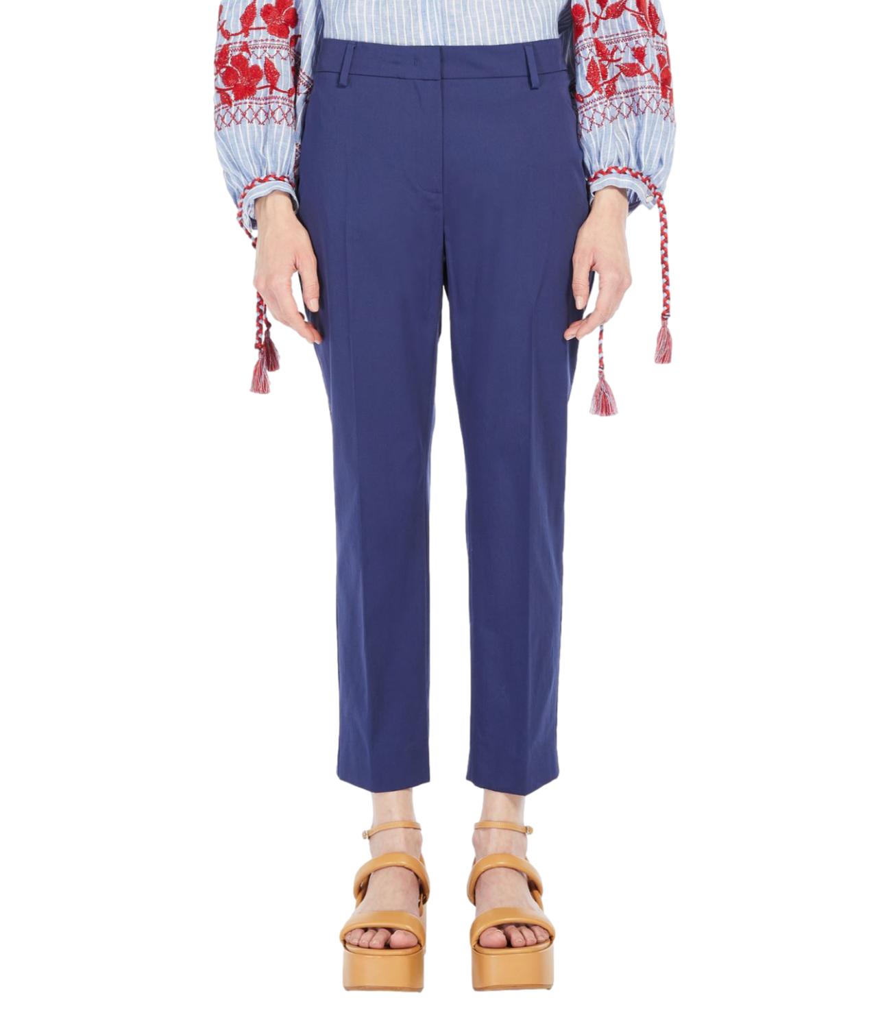 Max Mara Weekend Pantalone CECCO Blu Donna