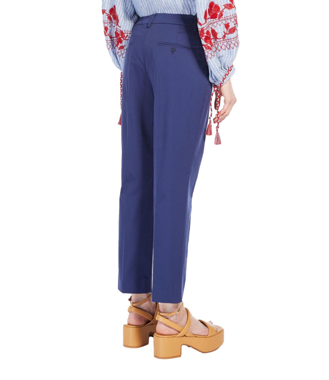 Max Mara Weekend Pantalone CECCO Blu Donna