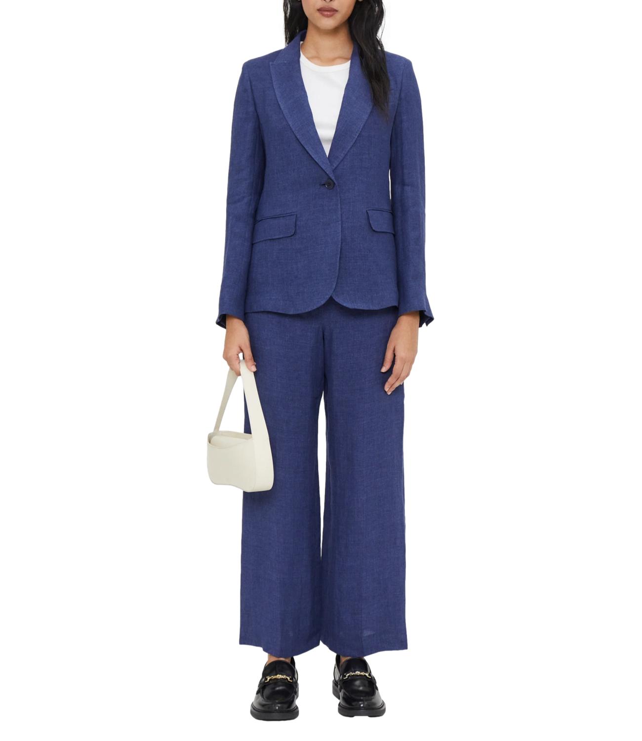 Max Mara Weekend Pantalone Malizia Blu Donna