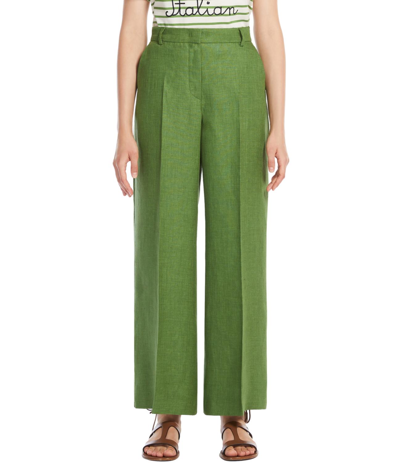 Max Mara Weekend Pantalone Malizia Verde Donna