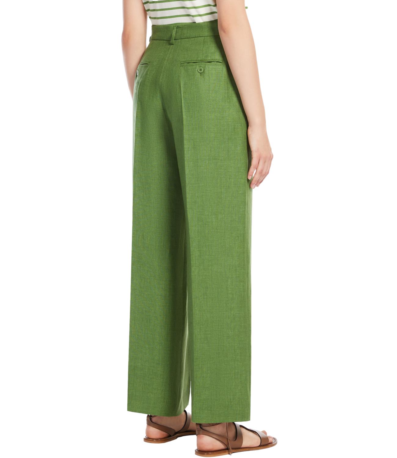 Max Mara Weekend Pantalone Malizia Verde Donna