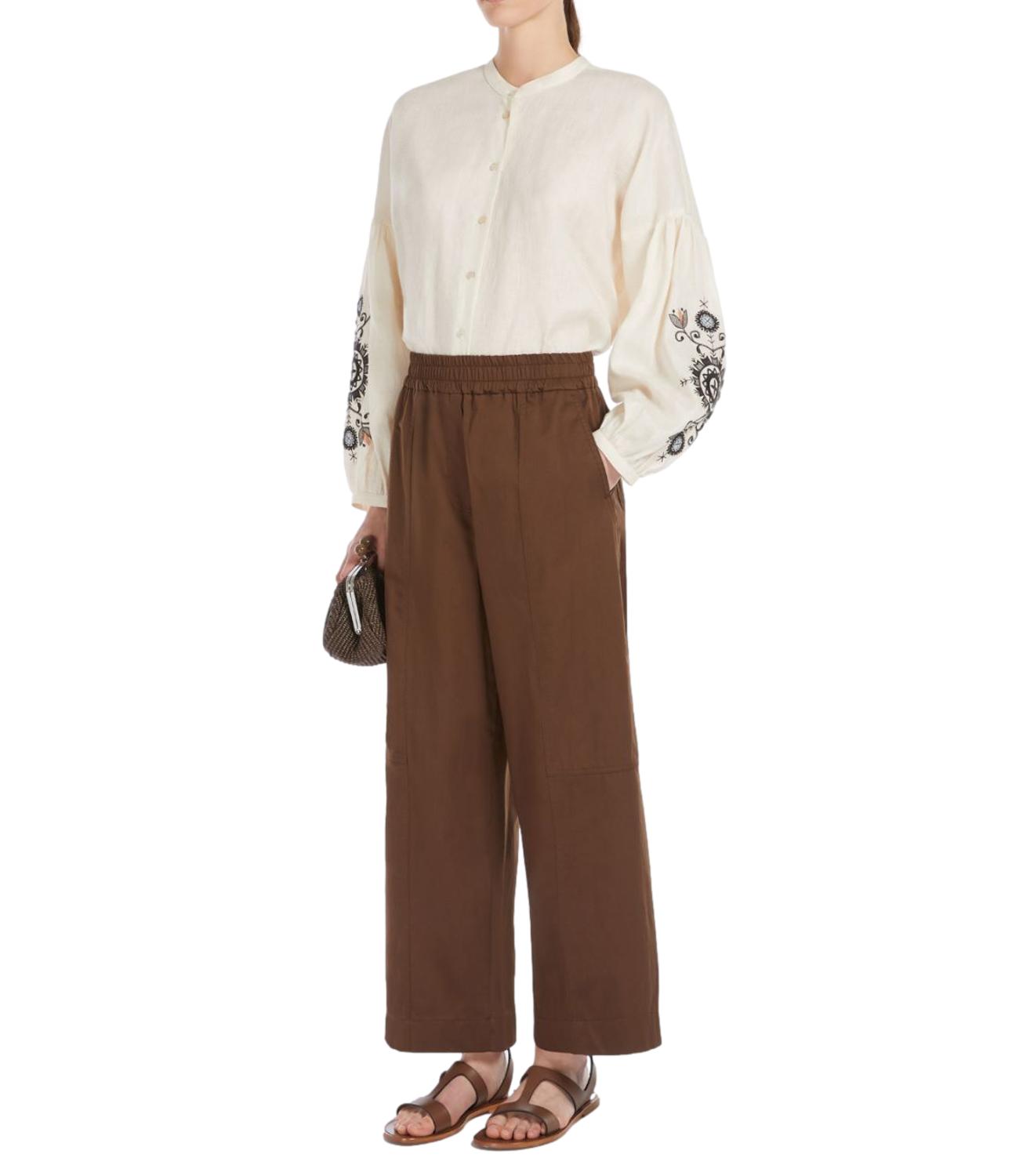 Max Mara Weekend Pantalone Milva Caffè Donna