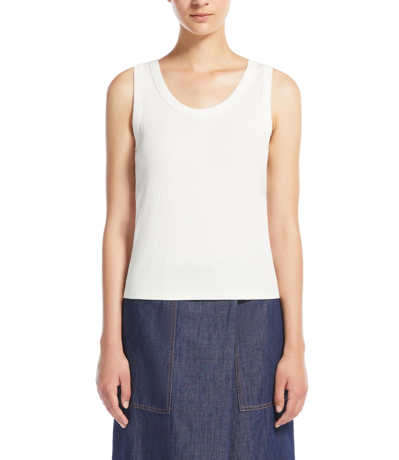 Max Mara Weekend Top Multic Bianco Donna