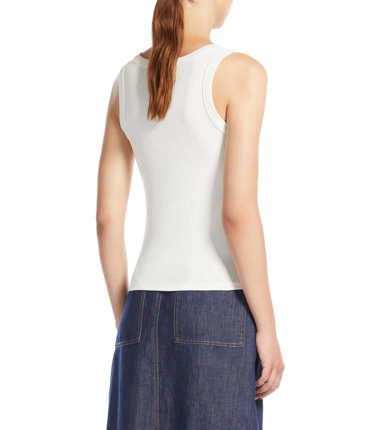 Max Mara Weekend Top Multic Bianco Donna