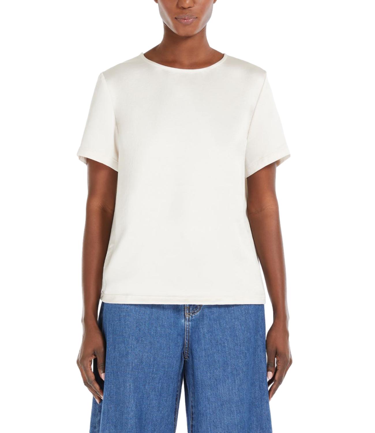 Max Mara Weekend T-shirt AMBURGO Avorio Donna