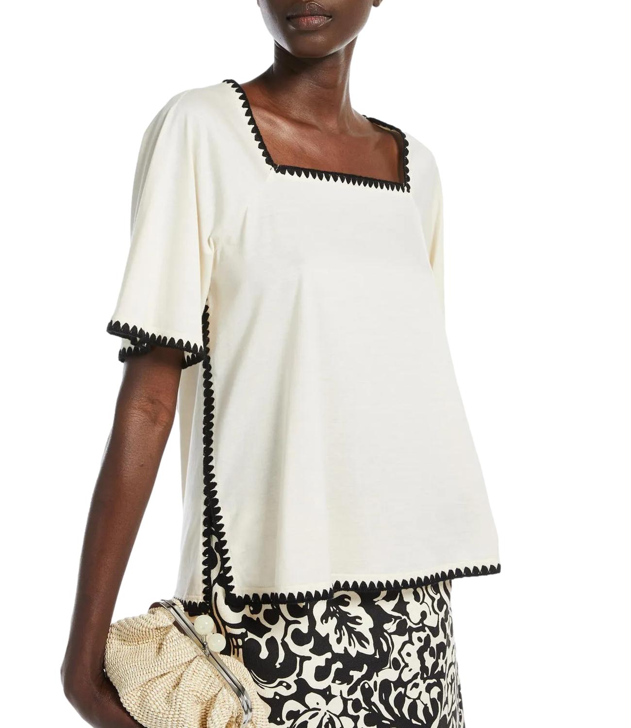 Max Mara Weekend top DENNY ecru donna