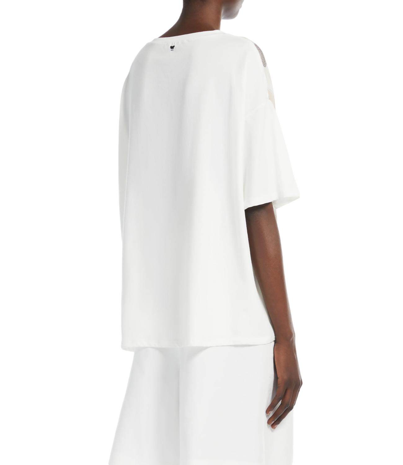 Max Mara Weekend Pampas T-shirt Bianca Donna