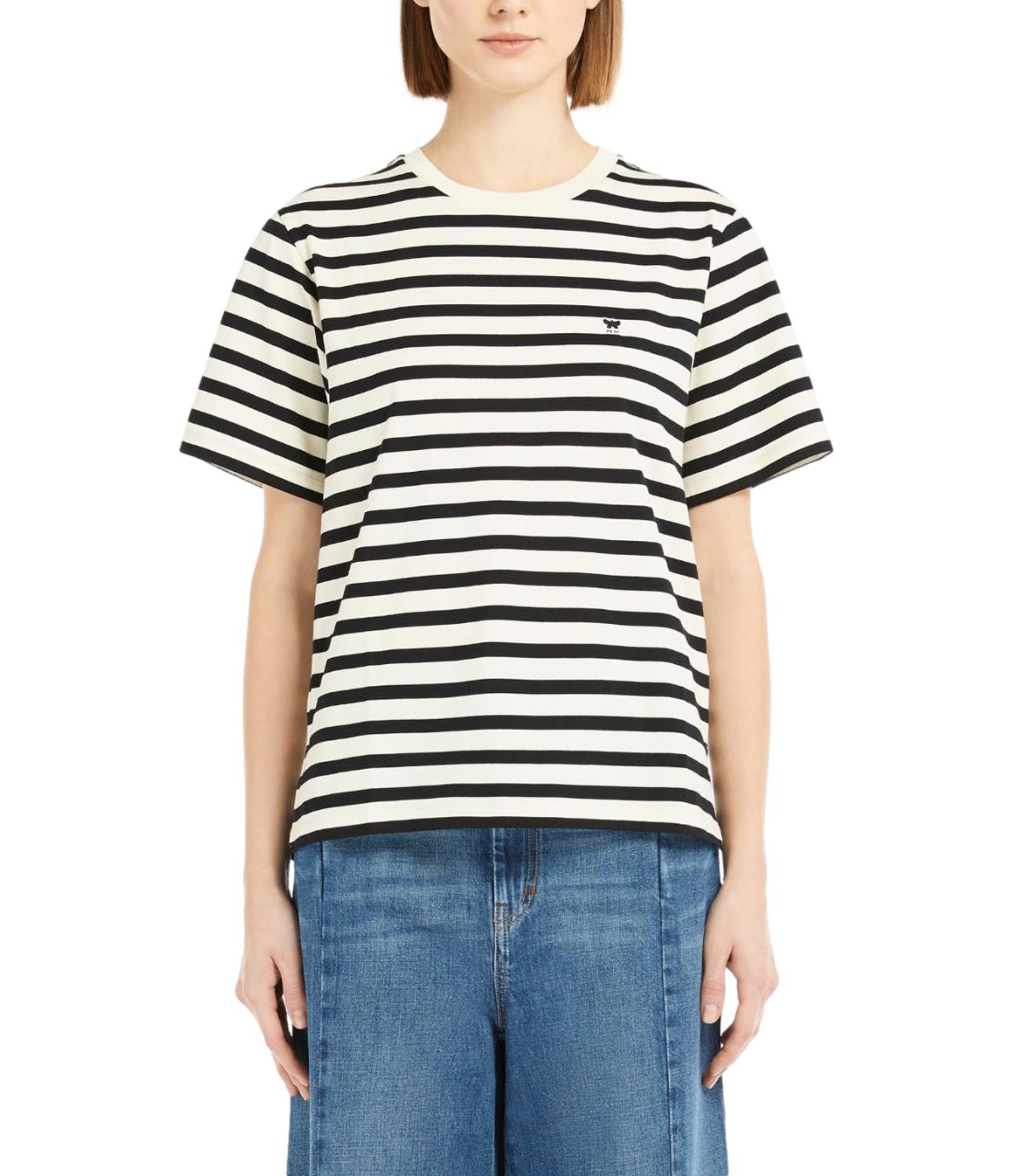 Max Mara Weekend T-Shirt SATRAPO Avorio /Blu Donna