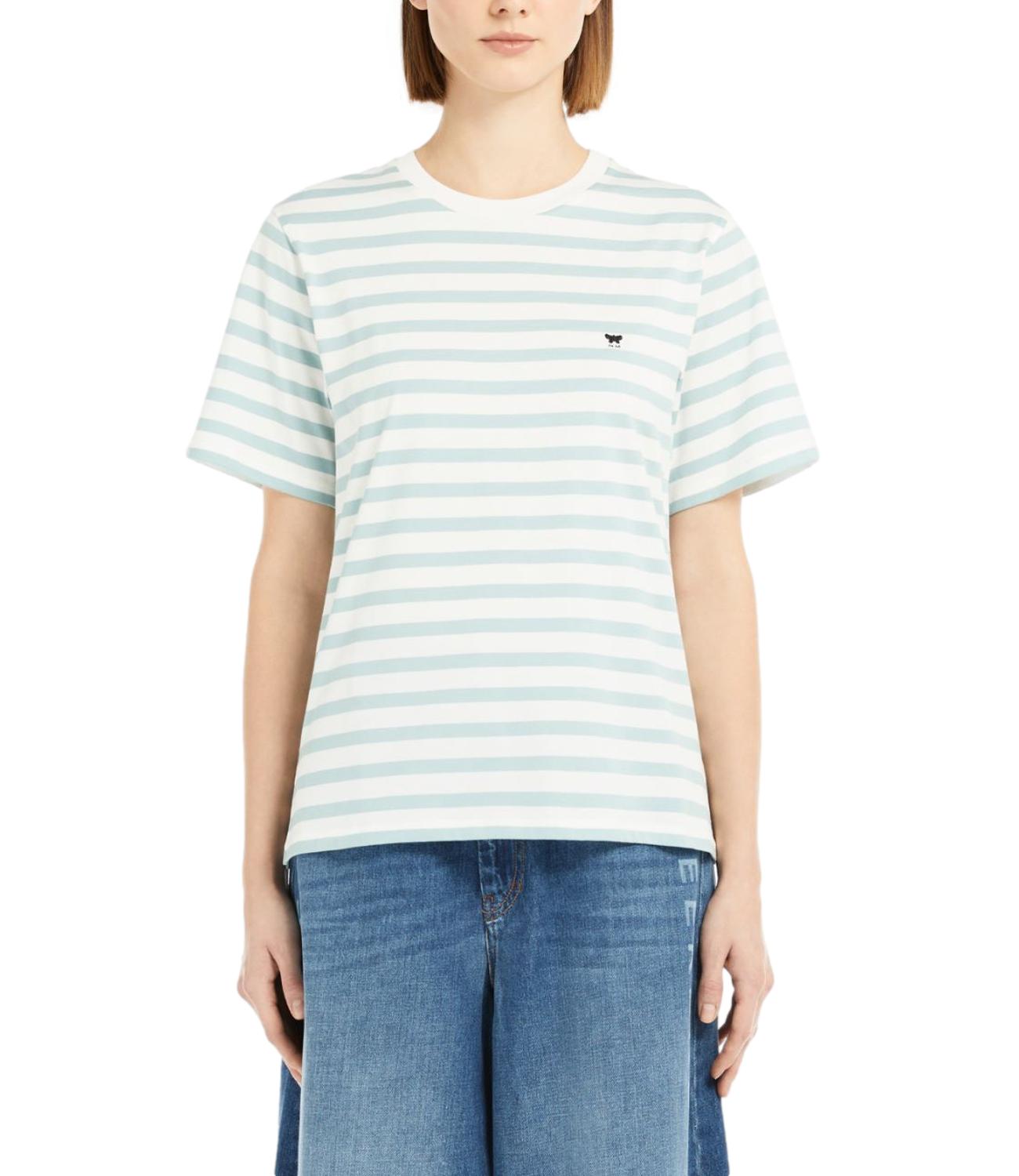 Max Mara Weekend T-shirt SATRAPO Bianc/Anice Donna