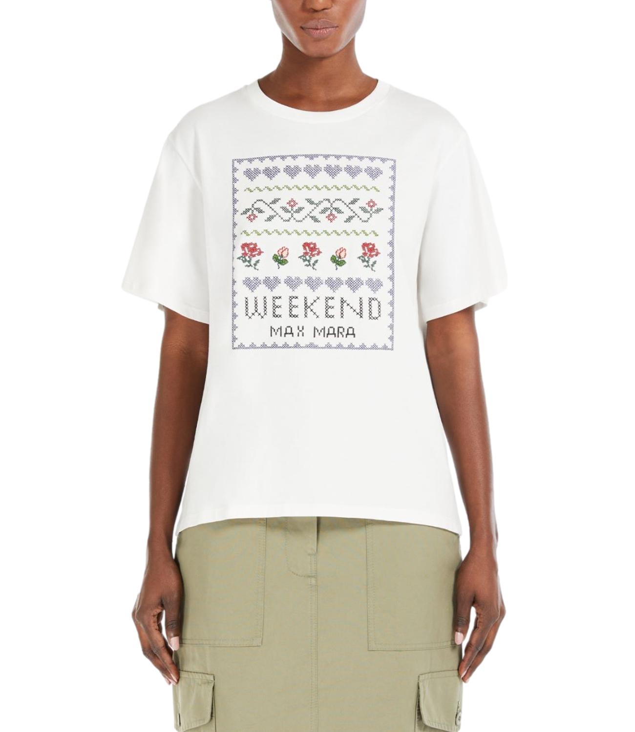 Max Mara Weekend T-shirt CABINA Bianco Donna