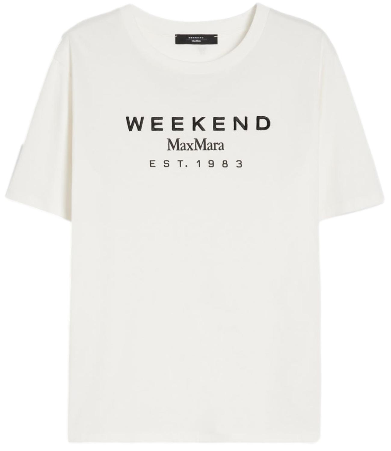 Max Mara Weekend T-shirt CABINA Bianco Donna